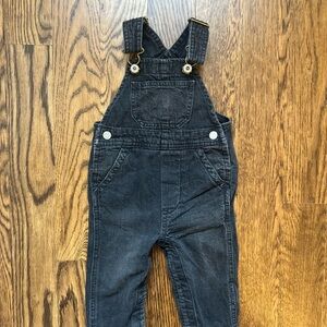 Baby GAP Charcoal Jean Overalls